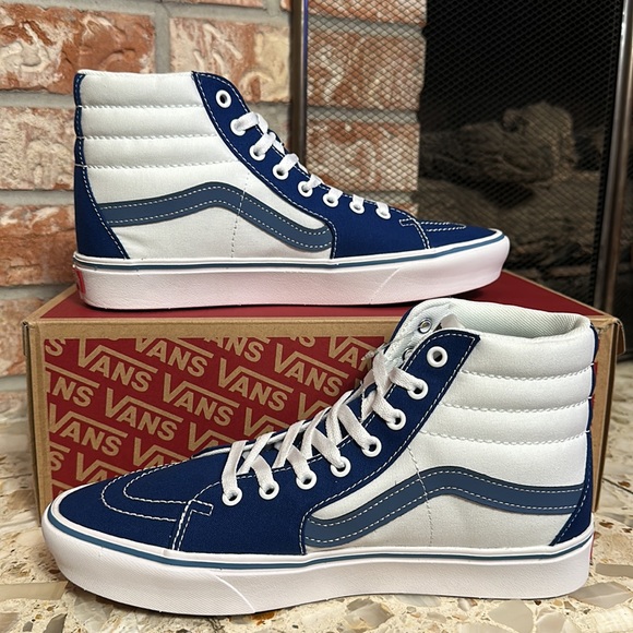 Vans Comfycush sk8 Hi tri tone true blue moon - Picture 2 of 9